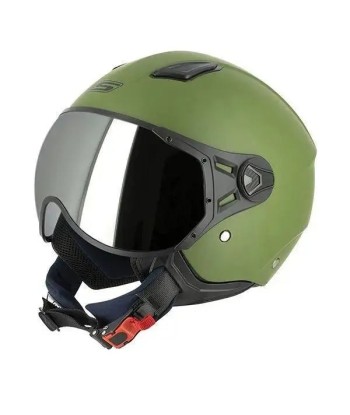 Jet-Motorradhelm S779 LEOV - Mattes Armeegrün En savoir plus