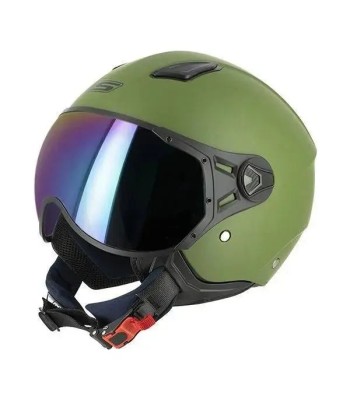 Jet-Motorradhelm S779 LEOV - Mattes Armeegrün En savoir plus