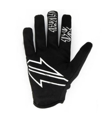 Schwarze Motocross-Handschuhe - Genehmigt de technologie