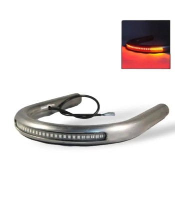 Café Racer Heckschnalle 175mm + LED-Beleuchtung vente chaude votre 