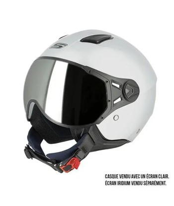 Jet Motorradhelm - Matt Grey Aviator Véritable concentré