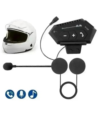 DUO Motorradsprechanlage | BT-12B pas cher 