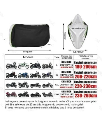 Winter-Outdoor-Motorradabdeckung de la marque