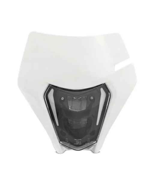 ECE Motorrad-LED-Scheinwerfer mit Maske für KTM EXC / EXC-F / Freeride / Enduro / SMC 14-22 XDure SW1 Weiß Les êtres humains sont 