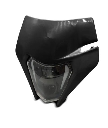 Motorrad-LED-Scheinwerfer + Enduro Offroad SW1 DRL-Platte schwarz suggérées chez